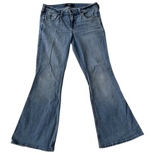 Hollister Jeans Women's W29 Blue Denim California Low Rise Flare